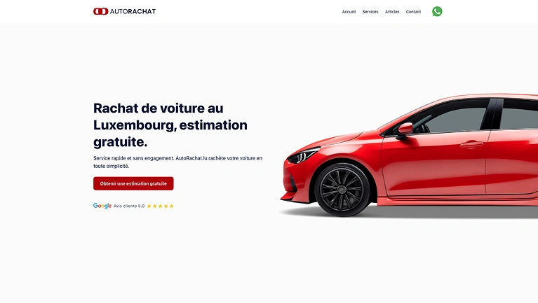 AutoRachat.lu - Plateforme de Rachat Automobile